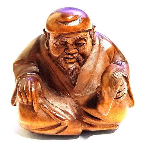 M7971 hand carved boxwood - m7971,