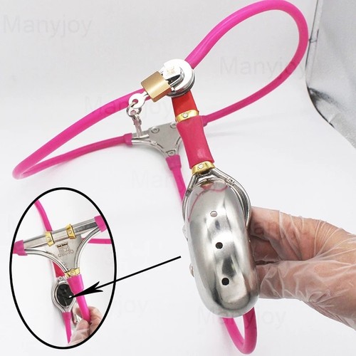 Stainless steel men chastity - stainless,