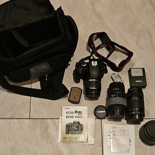 Canon 35mm eos rebel - 35mm, xs/1000d