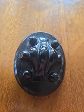 Whitby Jet Broach Antique