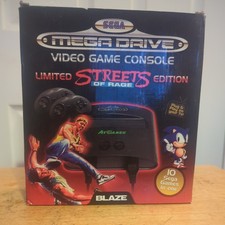 Sega Mega Drive console - Blaze 10 Games built in ,Boxed BNIB, streets of rage 