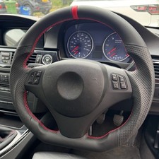 Full leather steering wheel - leather,