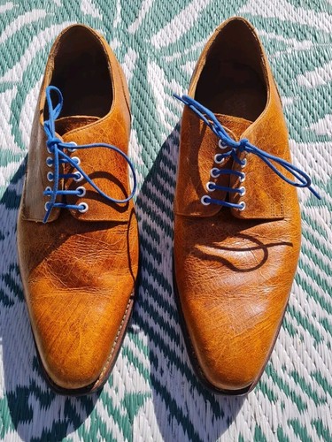 Vintage chestnut brown leather