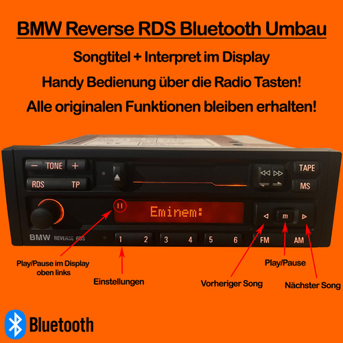 Bmw reverse rds radio - bmw,