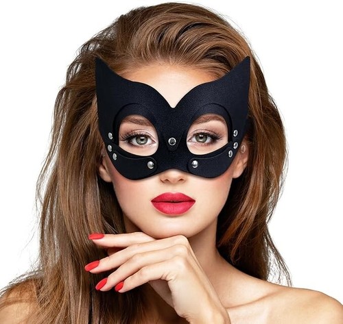 Halloween catwoman mask - halloween,