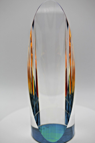 Clear optical art glass - optical,