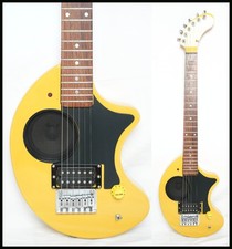 FERNANDES ZO-3 YELLOW Taiwanese-made mini guitar with built-in amplifier