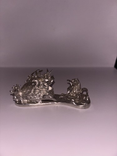 Vintage pewter hedgehog garden - vintage,