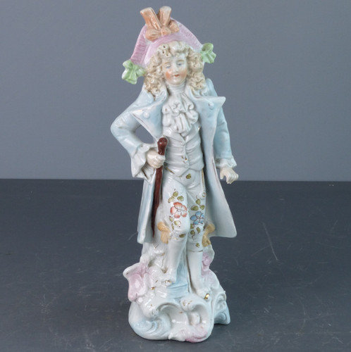 Antique porcelain figurine - porcelain,