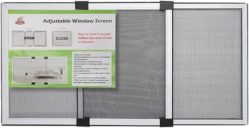 Adjustable fly screen for - adjustable,