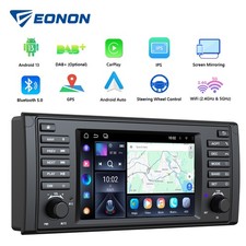 For BMW 5 Series E39 M5 7" IPS Android Auto 13 Car Radio CarPlay GPS Navi Stereo