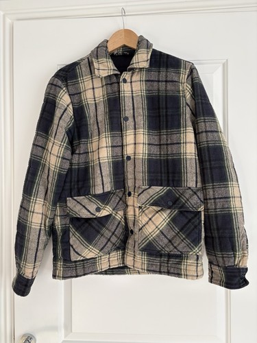 Zara men padded tartan - zara, men’s