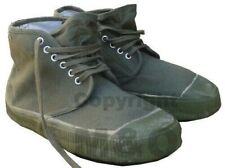 Genuine Surplus Vintage US / British Army Swim Shoes Daps Plimsolls Olive