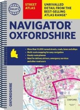 Philip's Navigator Street Atlas Oxfordshire: Spiral edition by Philip's Maps