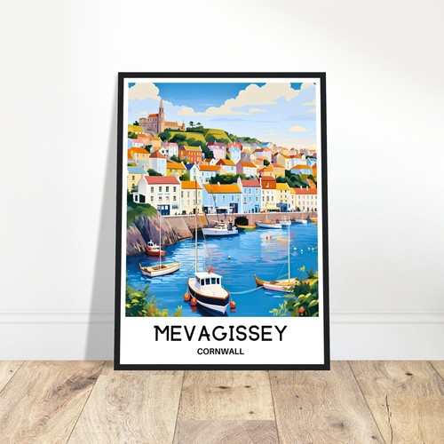 Mevagissey travel print - travel,