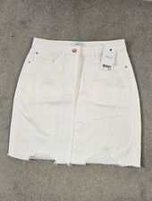 Next White High Waist Denim