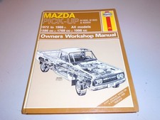 MAZDA B1600, B1800 & B2000 PICK-UP HAYNES MANUAL 1972-1988 (RARE-OUT OF PRINT)