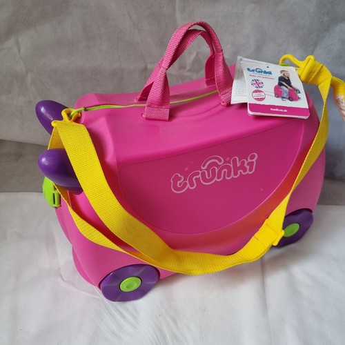 Pink trixie trunki - pink, suitcase