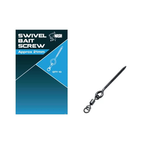Nash 21mm swivel bait screw - nash,