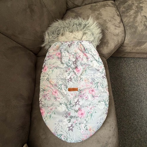 Faux fur baby - faux, footmuff
