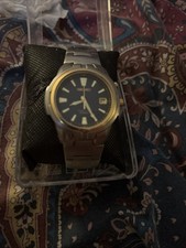 Seiko 5M62-0C10 Kinetic Watch