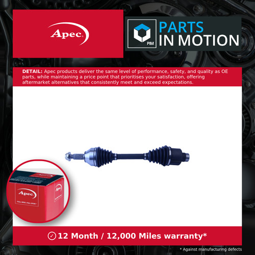 Drive shaft fits - drive,
