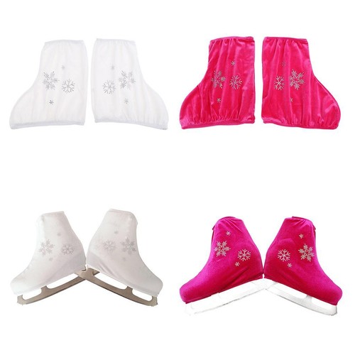 Pair ice skates boot covers - ice,