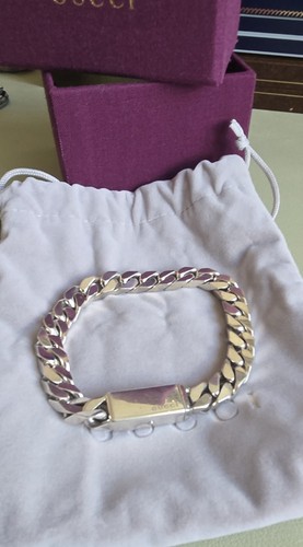 Gucci sterling silver chunky - silver,