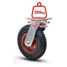 1x Castor Wheels Large 200mm