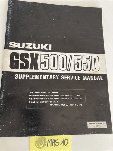 Suzuki gsx500 gsx550 1985 gsx - gsx550,