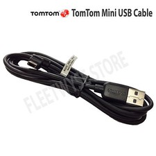 TomTom Mini B USB Genuine PC Data Cable ONE XL XXL IQ GO 1.5m long in Black lead