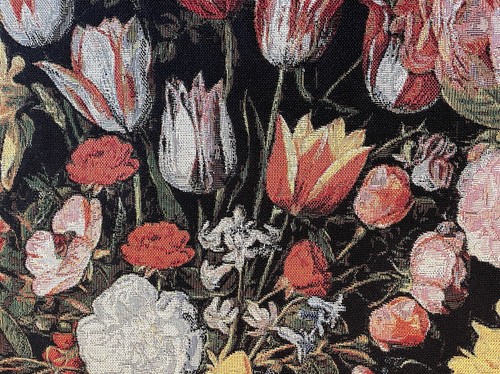 Tulips tapestry woven - woven, gobelin