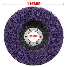 5-50x SabreCut 115mm 4.5" Poly Strip Wheel Discs Paint Rust Removal for Grinders