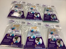 job lot 6 Pop Vase, instant pop up vase, recyclable, different designs