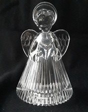 Cristal D'Arques French Glass ANGEL TEALIGHT HOLDER