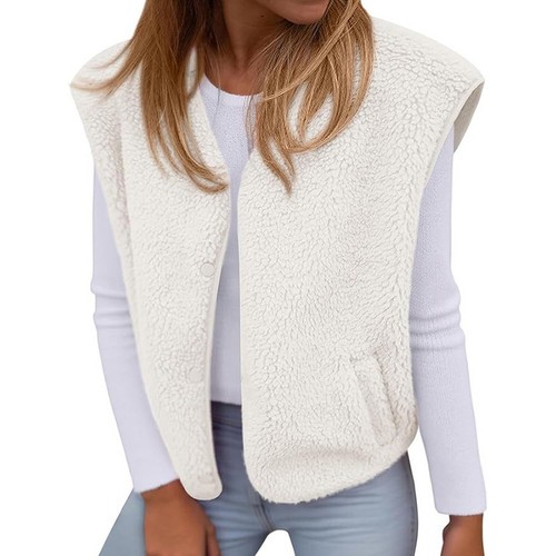 Ladies pocket gilet open - pocket,