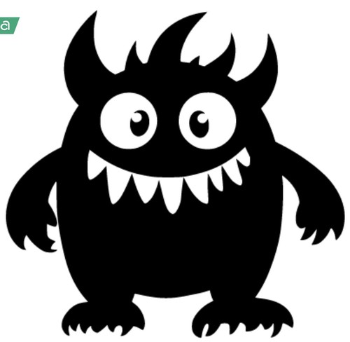 Monster vinyl decal sticker - monster,