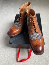 Mens tan brogue - mens,