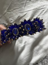 Blue Jewell Beauty Headband Brand New