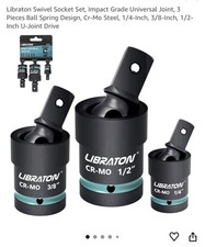 Swivel Socket Set Impact Grade