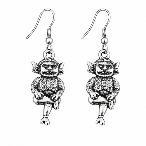 Lincoln imp pewter - lincoln, earrings