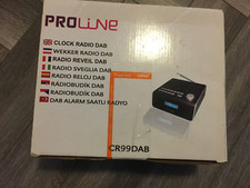 Radio Alarm Clock DAB Proline DAB/FM Radio Model CR99DAB VAT Included