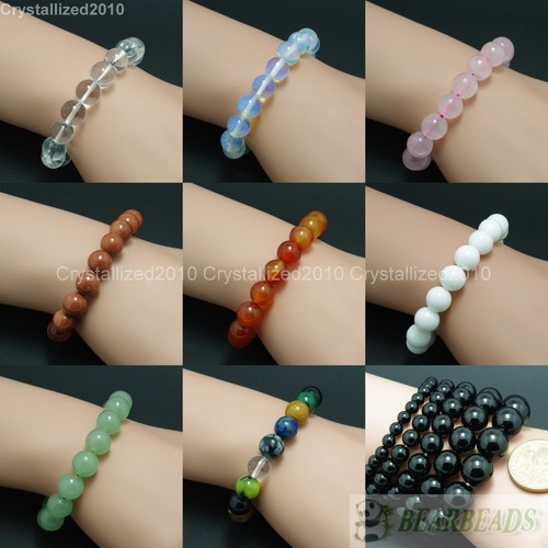 Natural mixed gemstone 10mm - natural,