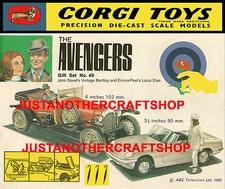 Corgi toys the avengers - corgi, gs