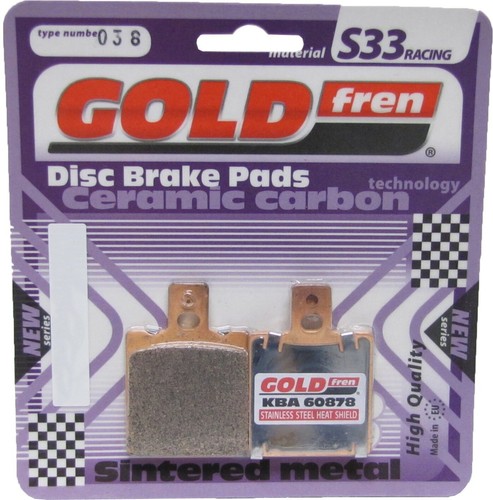 Goldfren s33 brake pads - brake, rear