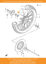 SUZUKI Spoke Set, 55320-18420
