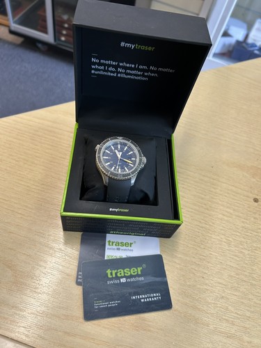 Traser p67 diver t100 blue - traser,