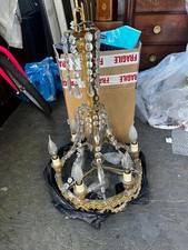antique French-style brass and