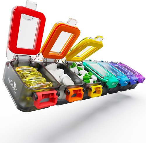Weekly pill box day - box, 7
