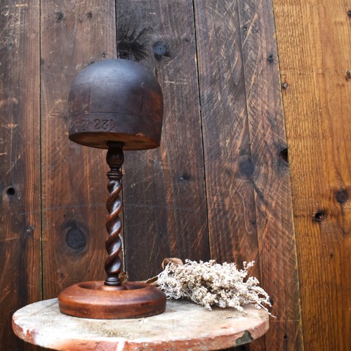 Antique milliners hat mould - milliners,